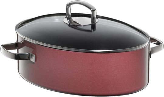 WMF Bräter oval 36,5 cm Fusiontec Rose Quarzt 