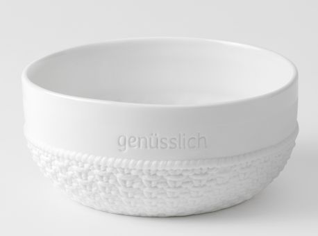 Räder Strick Schale Genüsslich D:14cm H:6,5cm 