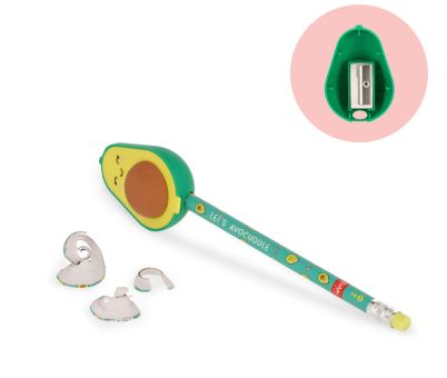 Legami Anspitzer mit Radiergummi Let'S Avocuddle Avocado 