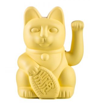 Donkey Winkekatze Lucky Cat Yellow 