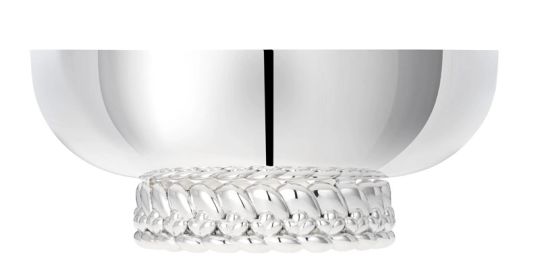 Christofle Große Schale Babylone Versilberte 