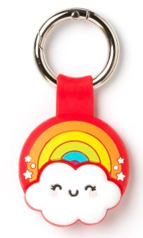 Legami Schlüsselring für Airtag Rainbow 