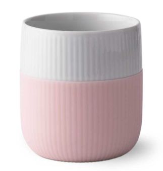 Royal Copenhagen Contrast Becher - Dahlie Fluted 