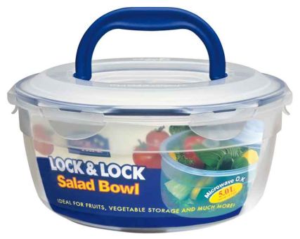 Lock & Lock Schüssel mit Griff 5,0 L 