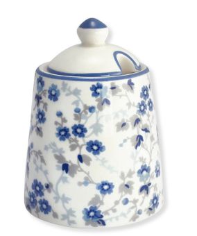 Greengate Zuckerdose Monica dusty blue 