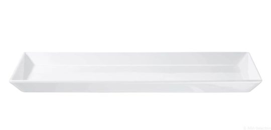 ASA Selection 250°C plus Poletto Servierplatte/ top Rechteckig weiss 39,5x26x3 cm glänzend 