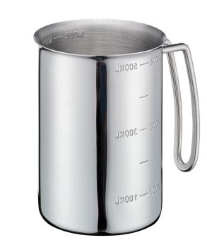 Küchenprofi Messbecher 500 ml Edelstahl 