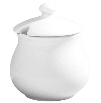 Seltmann Lukullus weiß Marmeladentopf mit Deckel 1559 0,55 L 