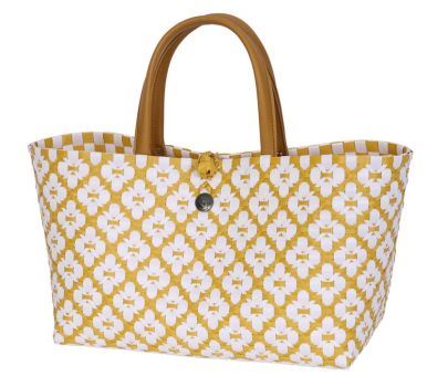 Handed By Handtasche Mini Motif Bag mustard S 