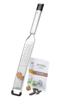 Gefu Set Fein - und grobreibe Primeline Spicebar Xs-Muskatnüsse Bio Inhalt 8 g Spicebar Xs-Tonkabohnen Bio Inhalt 7 g 