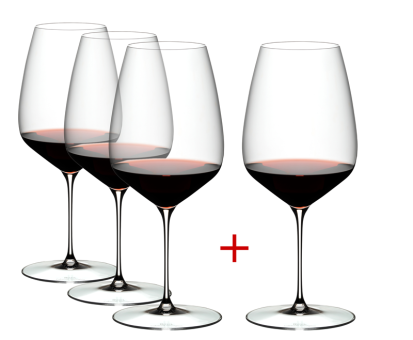 Riedel Veloce Cabernet/Merlot Pay 3 Get 4 