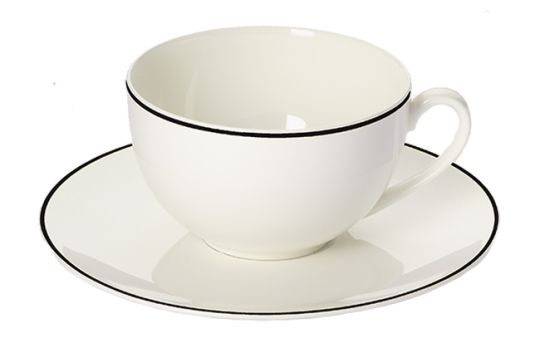 Dibbern Simplicity Untertasse 0,2 l /0,25 l Schwarz 