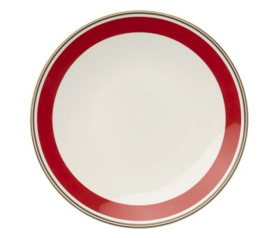 Dibbern Capri Teller 17 cm Rot / Anthrazit 