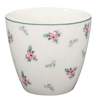 Greengate Latte Becher Jalia white 