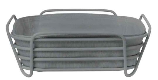 Blomus Delara Brotkorb groß Sharkskin 