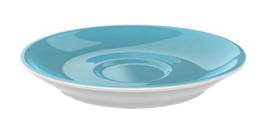 Dibbern Solid Color Malibu Türkis Espresso Untertasse Classico 