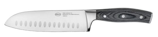 Rösle Santokumesser WOLFGREY 17,5 cm Griff Pakka 