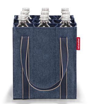 Reisenthel bottlebag Herringbone Dark Blue 