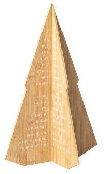 Räder Holztanne Fröhliche Weihnachten 26,5x26,5x40cm 