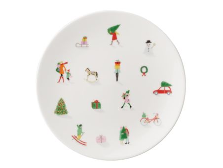 Dibbern Noël Teller Flach 21 cm 