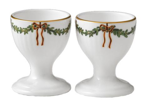 Royal Copenhagen Starfluted Christmas Eierbecher 2 Stk. 