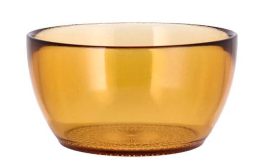 Bitz Glasschale 12 cm Kusintha bernstein 