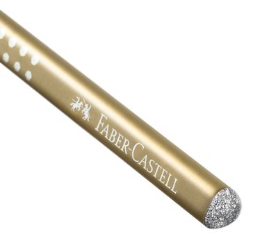 Faber-Castell Bleistift Sparkle pearl gold 