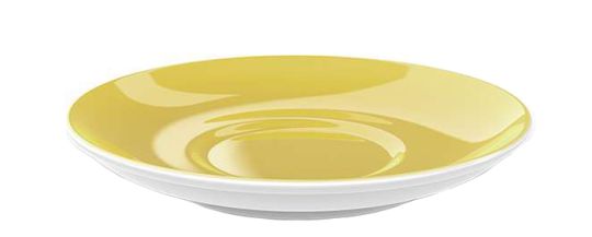 Dibbern Solid Color Sonnengelb Kaffee Untertasse 
