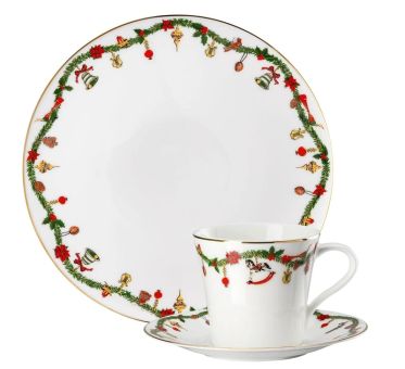 Hutschenreuther Gedeck 3-tlg. Nora Christmas 
