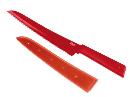 Kuhn Rikon Colori®+ Brotmesser rot 