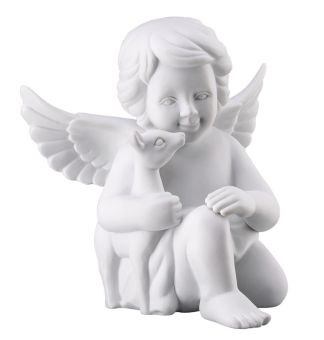 Rosenthal Selection Engel mit Bambi Gross Weiss Matt 
