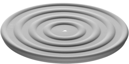 Leonardo Silikondeckel 28 grau CUCINA 