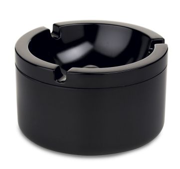 Mepal Aschenbecher mit Deckel Schwarz 