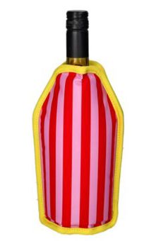 Gift Company Froid Kühlmanschette Motiv: Streifen rot/rosa/gelb 