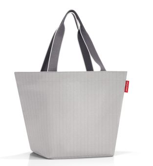 Reisenthel shopper M Herringbone Grey 