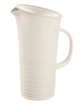 Guzzini Karaffe mit Deckel Tierra Milk white 