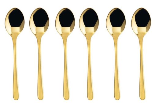 Sambonet Taste Mokkalöffel 6-tlg. Edelstahl/Pvd Gold 