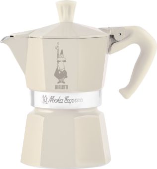 Bialetti Espressokocher Moka Express 3 Tassen Winter Wonderland creme 