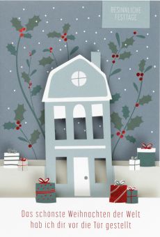 Räder Weihnachtskartenhaus Das schönste Weihnachten... 