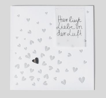 Räder Hier liegt Liebe in der Luft Karte 