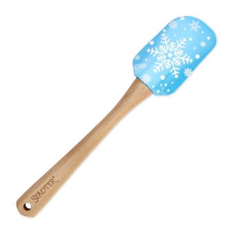 Städter Teigschaber Schneeflocke 22 cm Holz-Kunststoff 