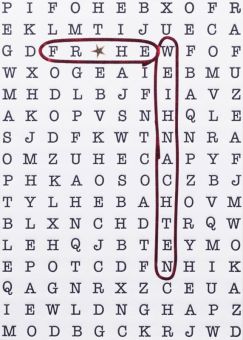 Räder Buchstabenkarte Frohe Weihnachten 