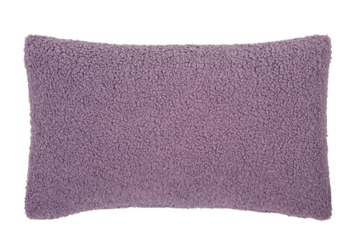 pad Kissenhülle 35x60 cm Boucle lilac 100% Polyester 